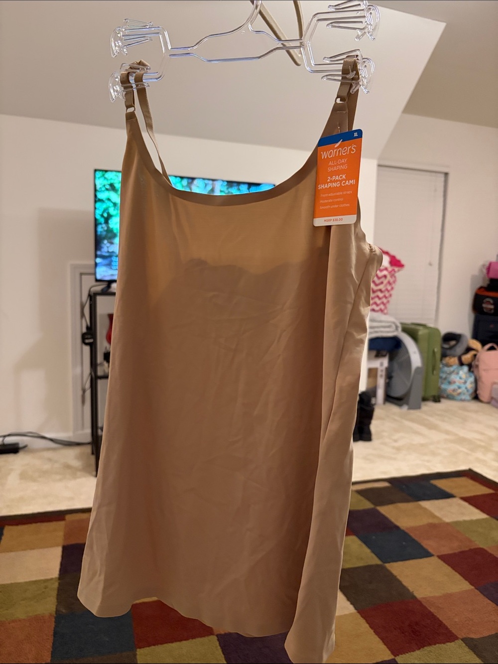 NWT Warner's Nude Shaping Camisole